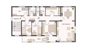 Grundriss - 2. OG - Nr. 3a