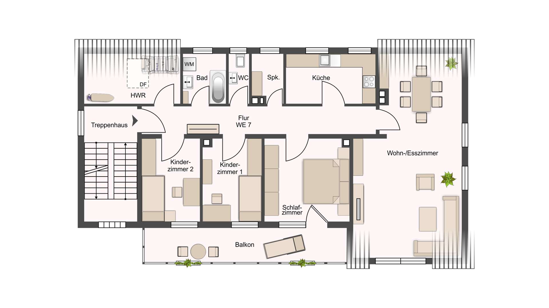 Grundriss - DG - Nr. 3a