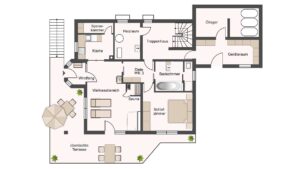 Grundriss Untergeschoss