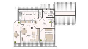 Grundriss Obergeschoss