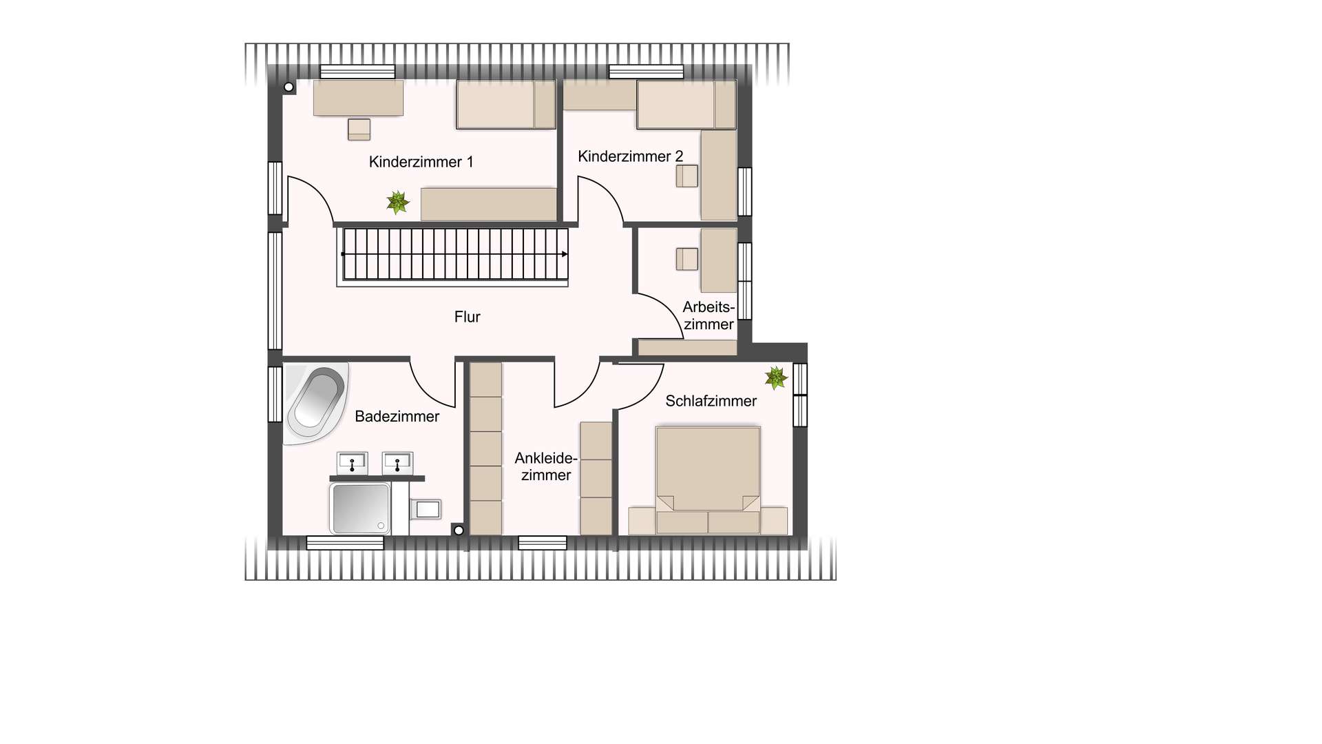 Grundriss Dachgeschoss