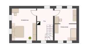 Grundriss Obergeschoss Nr. 11