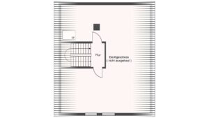 Grundriss Dachgeschoss Nr. 11a