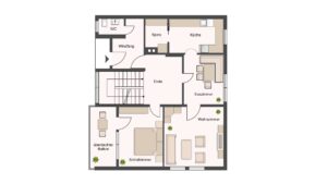 Grundriss Erdgeschoss Nr. 11a
