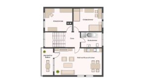 Grundriss Obergeschoss Nr. 11a