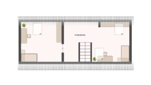 Grundriss Dachgeschoss Nr. 11