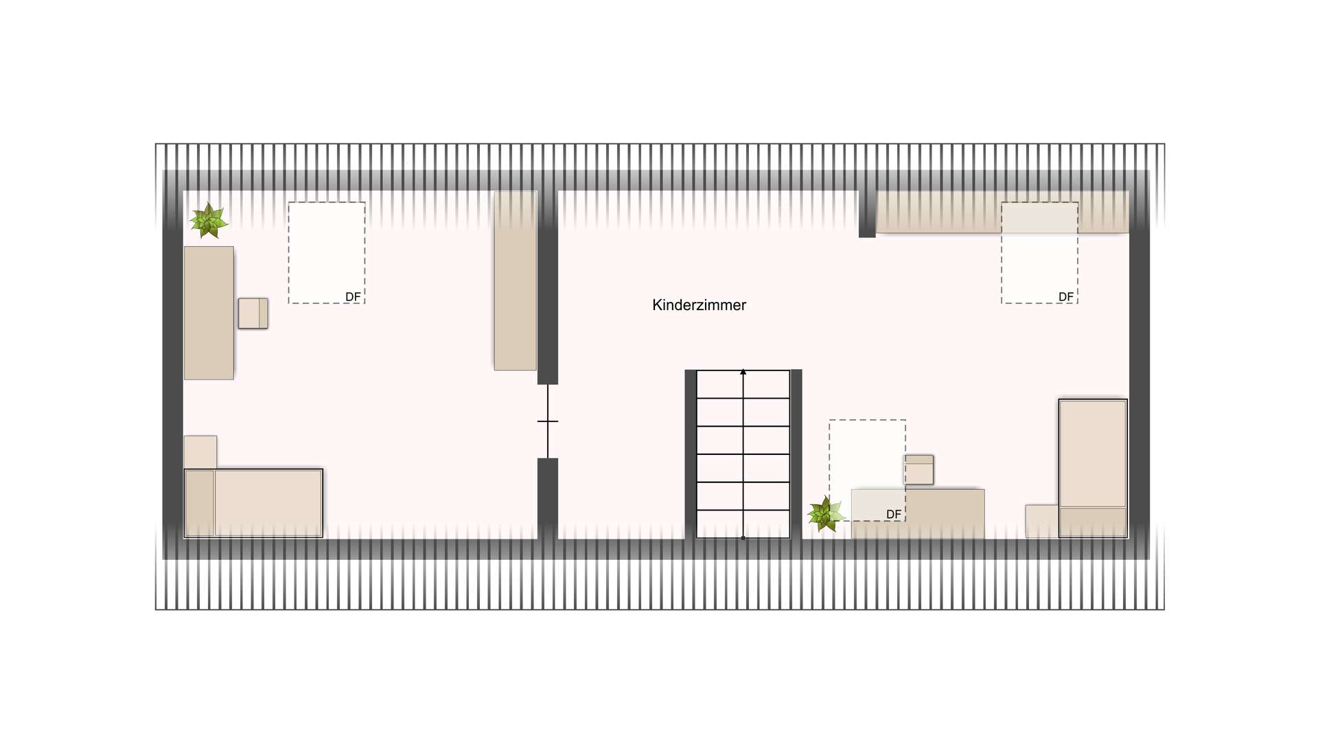 Grundriss Dachgeschoss Nr. 11