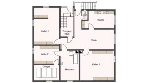 Grundriss Kellergeschoss