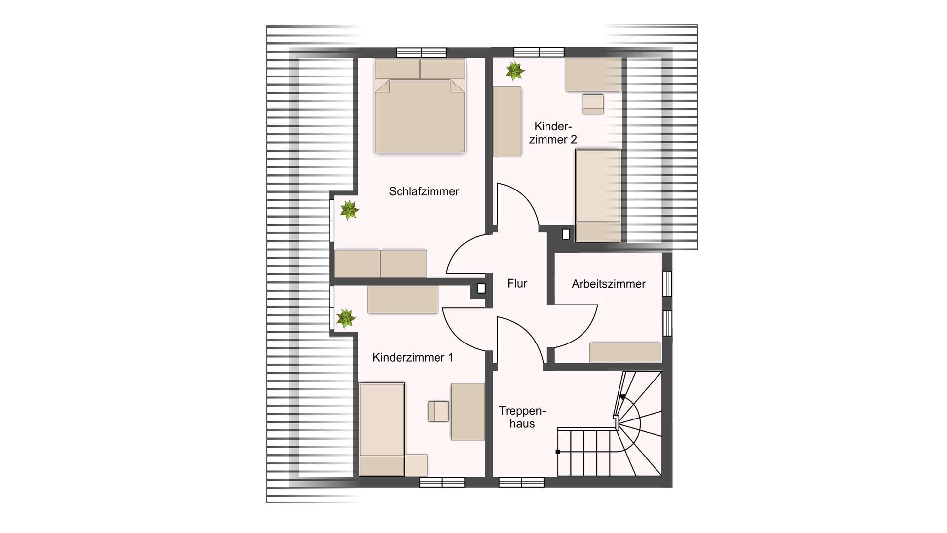 Grundriss Dachgeschoss