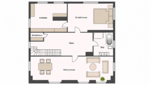 Grundriss Haus 1.OG