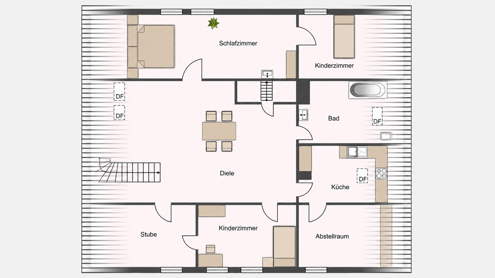 Grundriss Haus DG
