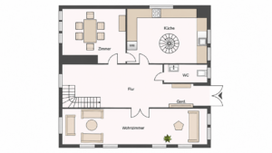 Grundriss Haus EG