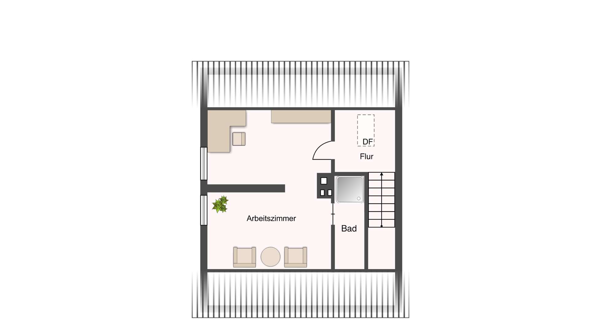 Grundriss DG Haupthaus