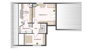 Grundriss Dachgeschoss