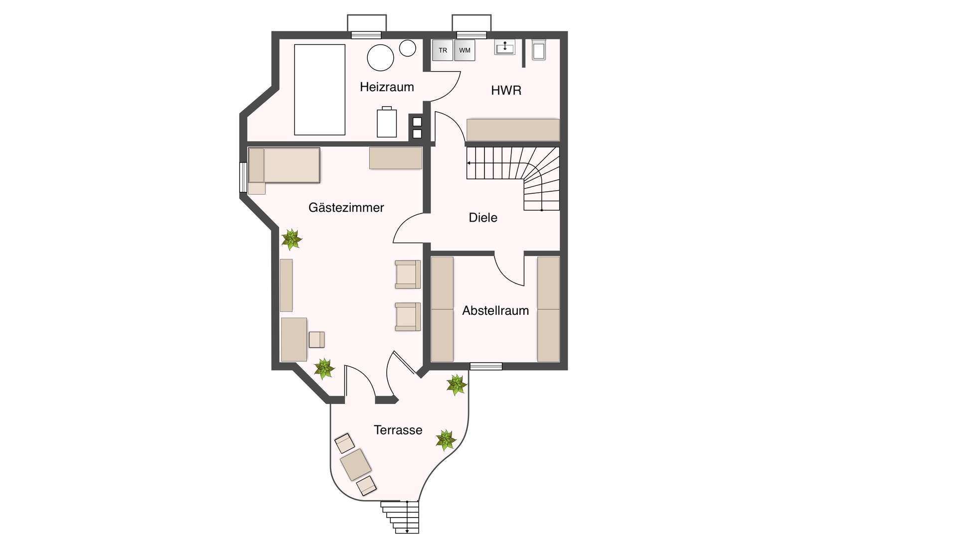 Grundriss Untergeschoss
