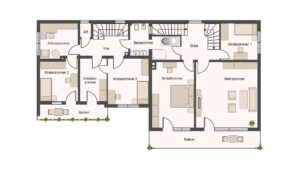 Grundriss Obergeschoss