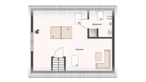 Grundriss Dachgeschoss