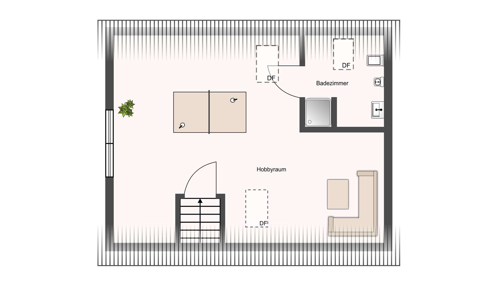 Grundriss Dachgeschoss
