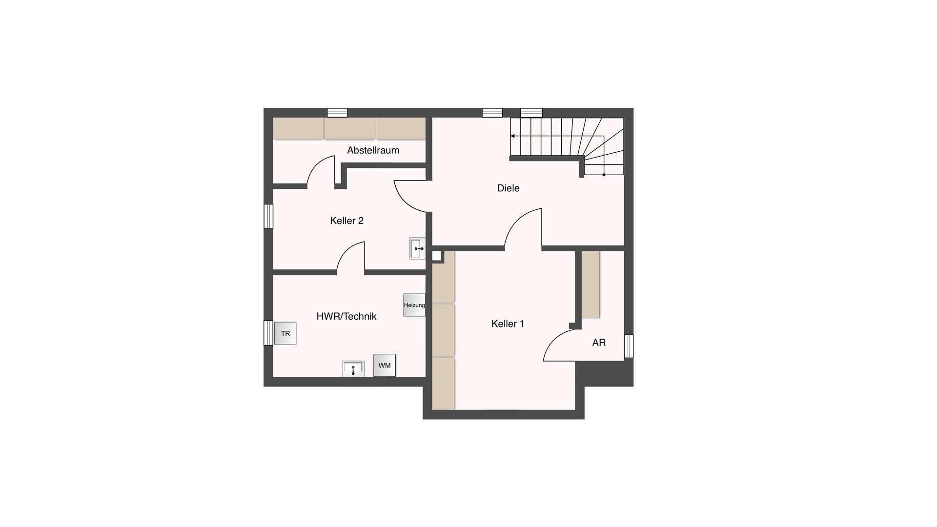 Grundriss Kellergeschoss