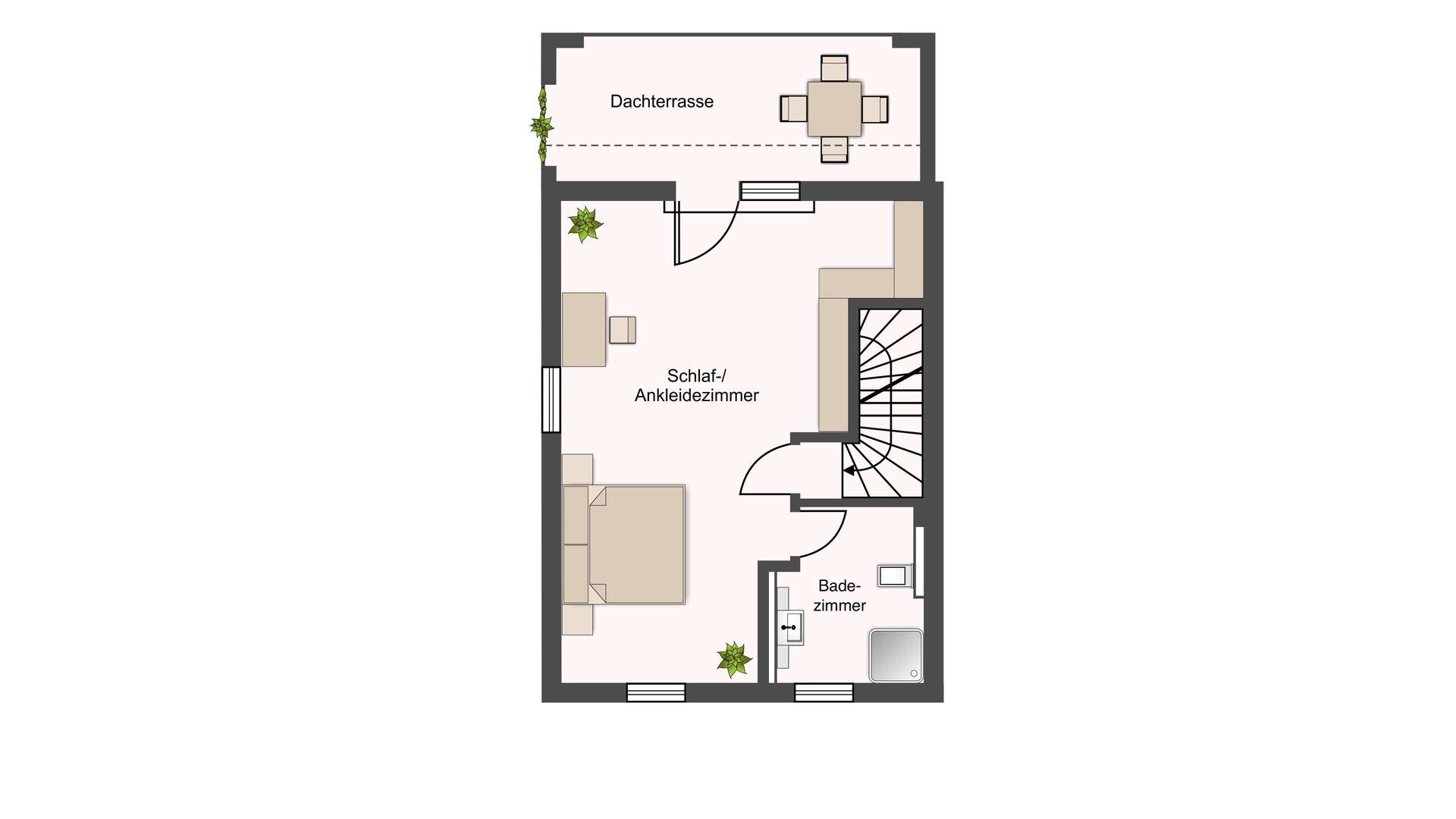 Grundriss 2. Obergeschoss